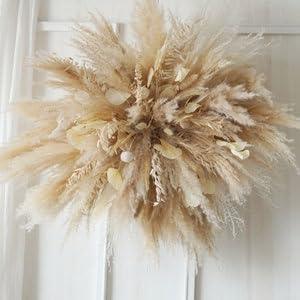 1pc Medium Pampas Grass Wall Decor, Boho Wedding Arch and Backdrop Arrangement, Rustic Wedding Decor, Dried Grass Floral Swag