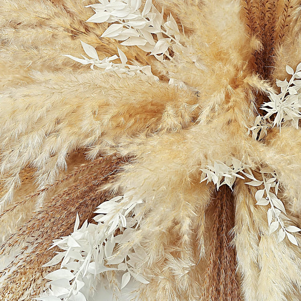 1pc Medium Pampas Grass Wall Decor, Boho Wedding Arch and Backdrop Arrangement, Rustic Wedding Decor, Dried Grass Floral Swag